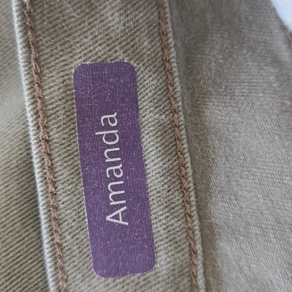 Gloria Vanderbilt Women's Khaki Chinos - Picture 4 of 4